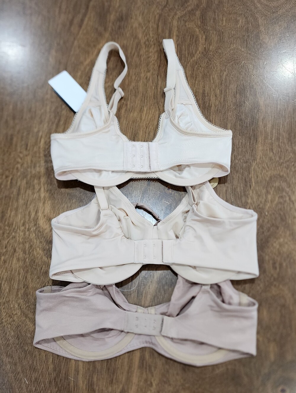 Wacoal Soma Bundle Underwired Bra Full Coverage Nude Color 32D New - Picture 2 of 8